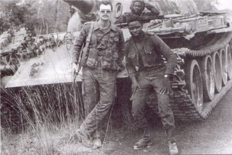 A Soviet KGB Vympel advisor in Angola.