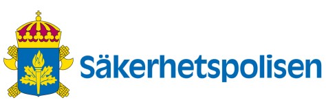 Emblem for Säpo, Swedish counterintelligence.