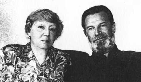 Vadim Sopryakov with wife Lydia in 1998.