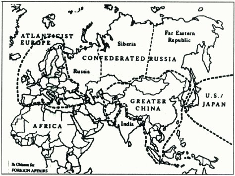 Brzezinski Russia Map