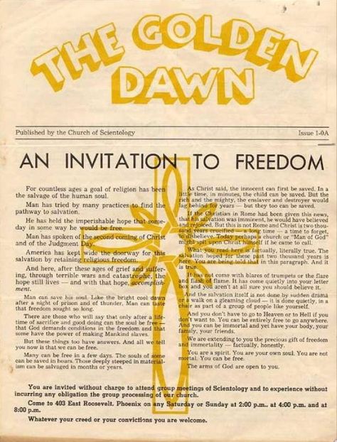 Scientology Golden Dawn