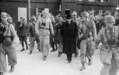 Gran Sasso, Mussolini vor Hotel